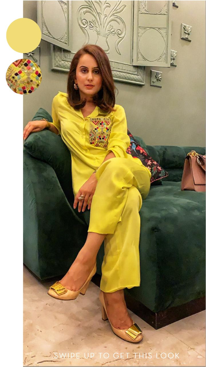 Yellow Lounge Set